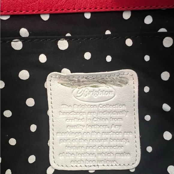 Brighton Fashionista Paris Chic Leather Tote Bag Handbag Rare & Retired NWT - Picture 5 of 11